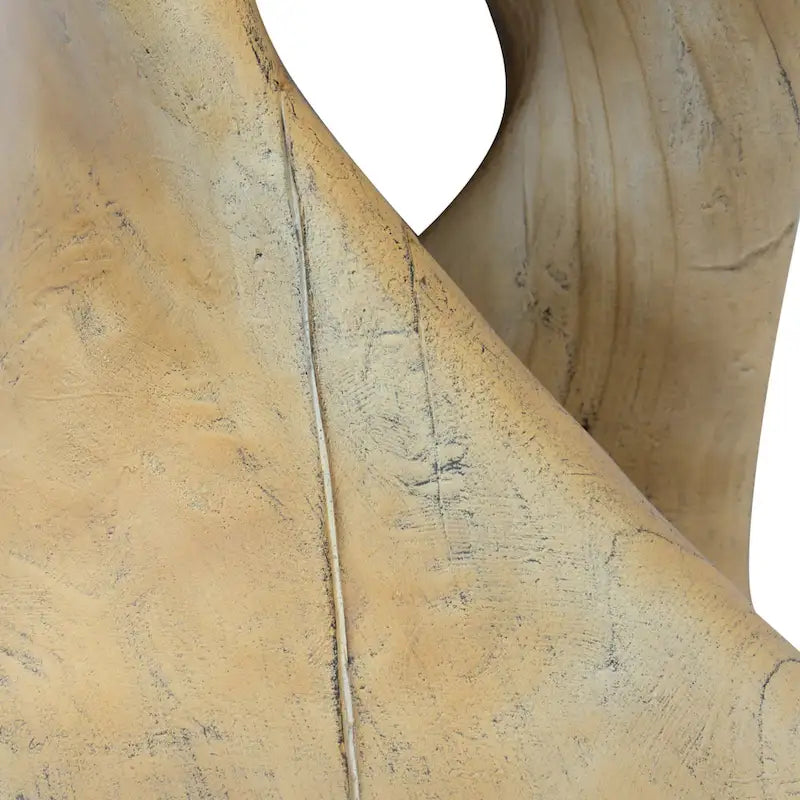 Table d'appoint Twist Shape, texture façon bois