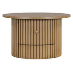 30.5   Table basse avec tiroir et piètement à lattes