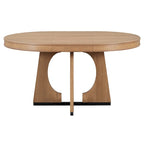 Ensemble de salle à manger vintage 5 pièces avec table à rallonge et 4 chaises