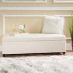 Banc de rangement en tissu design