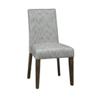 Chaise d'appoint en bois de caramel rustique avec finition vieillie (lot de 2)