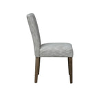 Chaise d'appoint en bois de caramel rustique avec finition vieillie (lot de 2)