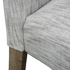Chaise d'appoint en bois de caramel rustique avec finition vieillie (lot de 2)