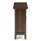 Bahut de rangement de style transitionnel en bois massif, 37 po de largeur - 37 larg. x 17 prof. x 36 haut.