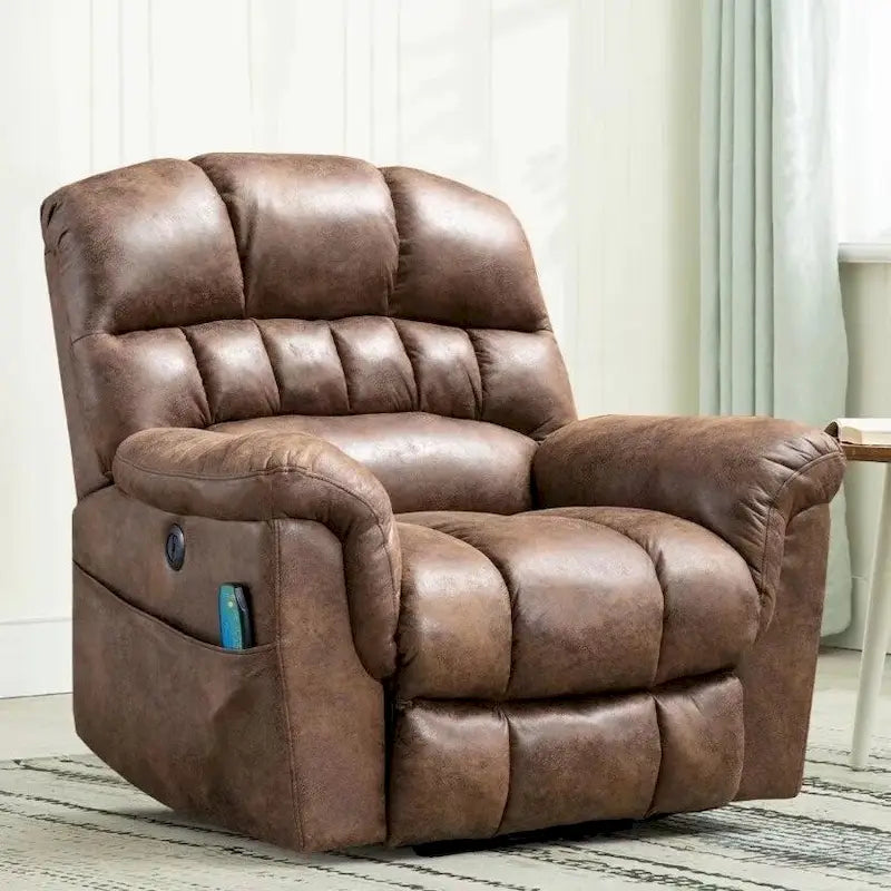Canapé inclinable avec fauteuil de massage
