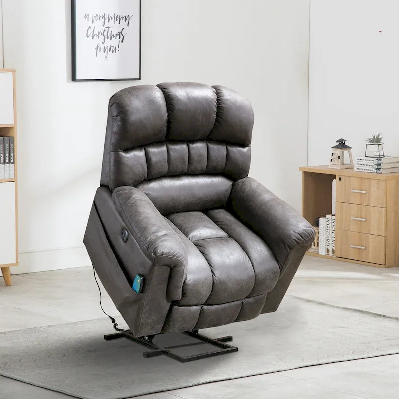 Canapé inclinable avec fauteuil de massage
