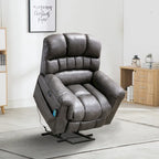 Canapé inclinable avec fauteuil de massage
