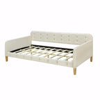 Lit de repos rembourré avec 4 pieds de support
