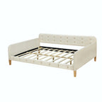 Lit de repos rembourré avec 4 pieds de support