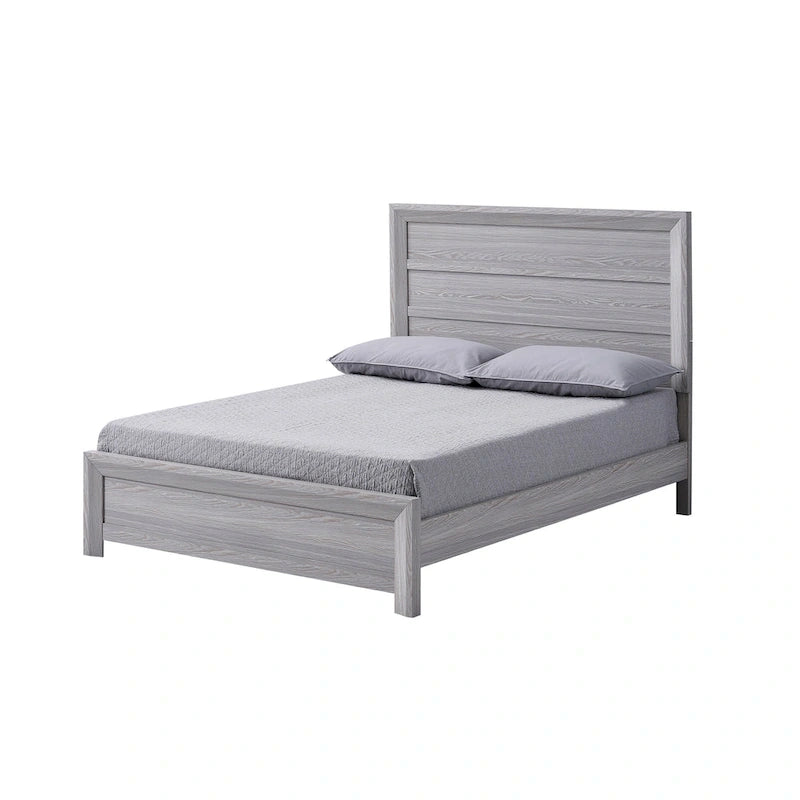 Chambre à coucher 3 pièces avec panneaux gris