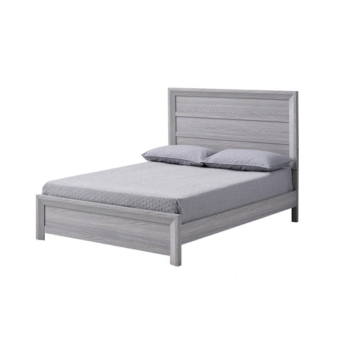 Chambre à coucher 3 pièces avec panneaux gris