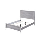 Chambre à coucher 3 pièces avec panneaux gris