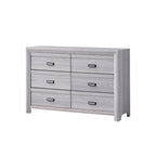 Chambre à coucher 3 pièces avec panneaux gris