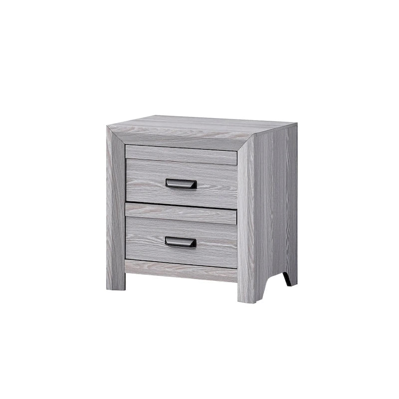 Chambre à coucher 3 pièces avec panneaux gris