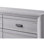 Chambre à coucher 3 pièces avec panneaux gris