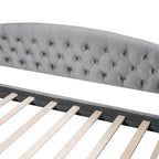 Lit de Repos Moderne Capitonnage Touffet Boutons, Grand Lit