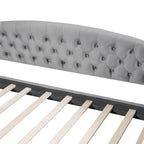 Lit de Repos Moderne Capitonnage Touffet Boutons, Grand Lit
