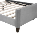 Lit de Repos Moderne Capitonnage Touffet Boutons, Grand Lit