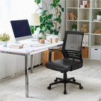 Chaise de bureau ergonomique en maille réglable avec support lombaire