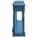 Console de style rétro avec 4 tiroirs de rangement frontaux et 1 étagère