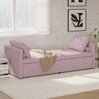 Chaise longue moderne pour lit de repos, lit de repos simple avec 2 tiroirs, pas besoin de matelas, parfait pour les salons et les bureaux à domicile