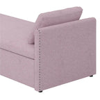 Chaise longue moderne pour lit de repos, lit de repos simple avec 2 tiroirs, pas besoin de matelas, parfait pour les salons et les bureaux à domicile