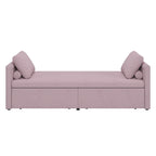 Chaise longue moderne pour lit de repos, lit de repos simple avec 2 tiroirs, pas besoin de matelas, parfait pour les salons et les bureaux à domicile